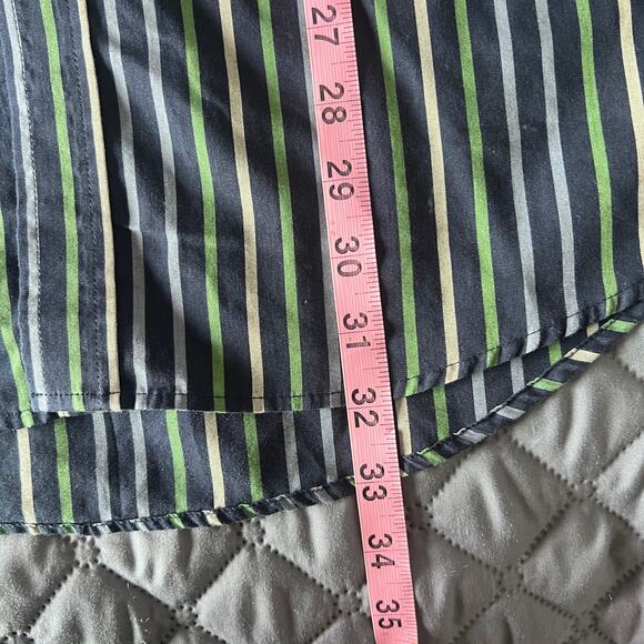 ✨Lot of 2 VTG Puritan Mens 2XL Plaid Stripe Button down Shirt Short Sleeve Y2K - Picture 4 of 13